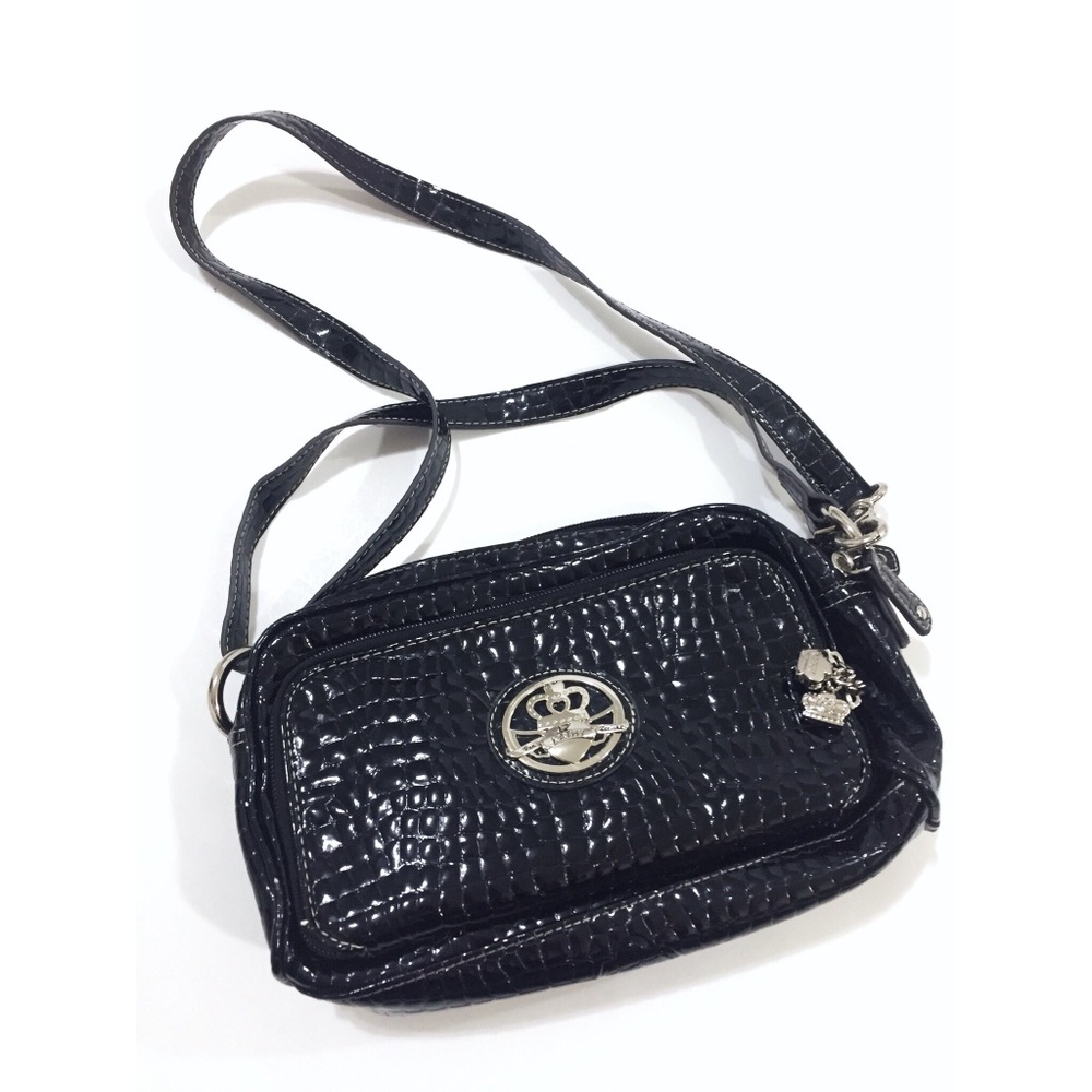 Kathy Van Zeeland Black Crossbody Purse